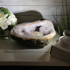 Extra Plus Quality Unique Uruguayan Amethyst Geode, 4.25” tall & 14.3 lbs #5520-0017 by Brazil Gems - Brazil GemsBrazil GemsExtra Plus Quality Unique Uruguayan Amethyst Geode, 4.25” tall & 14.3 lbs #5520-0017 by Brazil GemsClusters: Unique & Freeform5520-0017