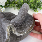 Extra Plus Quality Unique Uruguayan Amethyst Geode, 4.5” tall & 6 lbs #5520-0012 by Brazil Gems - Brazil GemsBrazil GemsExtra Plus Quality Unique Uruguayan Amethyst Geode, 4.5” tall & 6 lbs #5520-0012 by Brazil GemsClusters: Unique & Freeform5520-0012