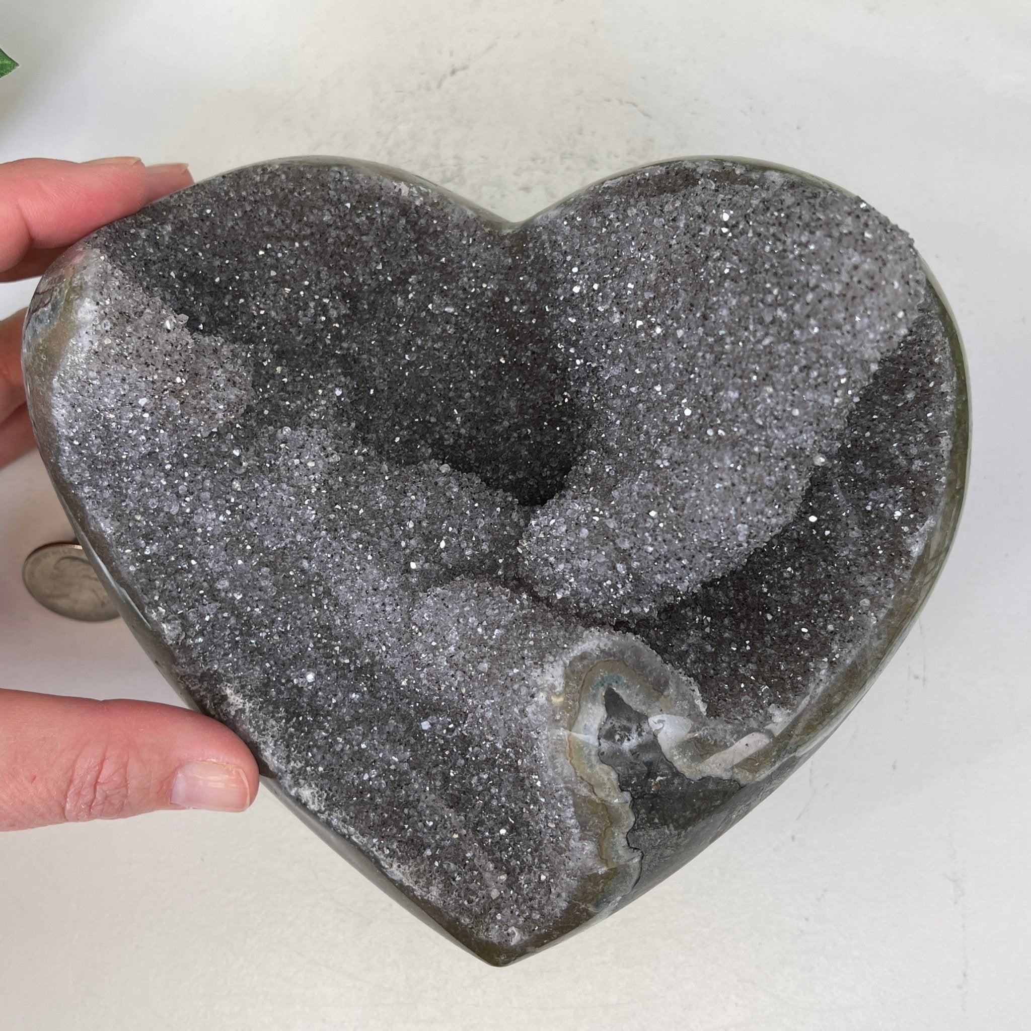 Extra Plus Quality Unique Uruguayan Amethyst Geode, 4.5” tall & 6 lbs #5520-0012 by Brazil Gems - Brazil GemsBrazil GemsExtra Plus Quality Unique Uruguayan Amethyst Geode, 4.5” tall & 6 lbs #5520-0012 by Brazil GemsClusters: Unique & Freeform5520-0012