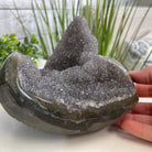 Extra Plus Quality Unique Uruguayan Amethyst Geode, 4.5” tall & 6 lbs #5520-0012 by Brazil Gems - Brazil GemsBrazil GemsExtra Plus Quality Unique Uruguayan Amethyst Geode, 4.5” tall & 6 lbs #5520-0012 by Brazil GemsClusters: Unique & Freeform5520-0012