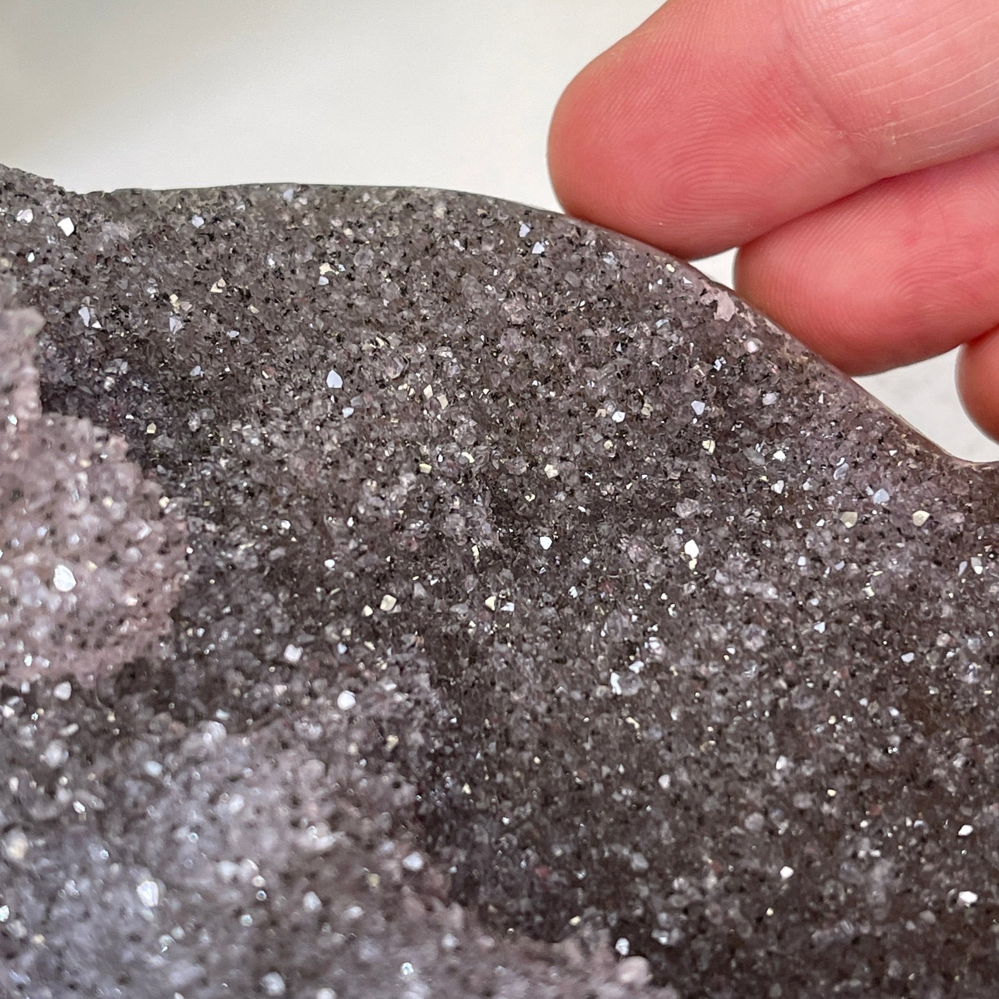 Extra Plus Quality Unique Uruguayan Amethyst Geode, 4.5” tall & 6 lbs #5520-0012 by Brazil Gems - Brazil GemsBrazil GemsExtra Plus Quality Unique Uruguayan Amethyst Geode, 4.5” tall & 6 lbs #5520-0012 by Brazil GemsClusters: Unique & Freeform5520-0012