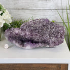 Extra Plus Quality Unique Uruguayan Amethyst Geode, 5.5” tall & 14.2 lbs #5520-0016 by Brazil Gems - Brazil GemsBrazil GemsExtra Plus Quality Unique Uruguayan Amethyst Geode, 5.5” tall & 14.2 lbs #5520-0016 by Brazil GemsClusters: Unique & Freeform5520-0016