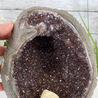 Extra Plus Quality Unique Uruguayan Amethyst Geode, 7” tall & 7.6 lbs #5520-0014 by Brazil Gems - Brazil GemsBrazil GemsExtra Plus Quality Unique Uruguayan Amethyst Geode, 7” tall & 7.6 lbs #5520-0014 by Brazil GemsClusters: Unique & Freeform5520-0014