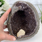 Extra Plus Quality Unique Uruguayan Amethyst Geode, 7” tall & 7.6 lbs #5520-0014 by Brazil Gems - Brazil GemsBrazil GemsExtra Plus Quality Unique Uruguayan Amethyst Geode, 7” tall & 7.6 lbs #5520-0014 by Brazil GemsClusters: Unique & Freeform5520-0014
