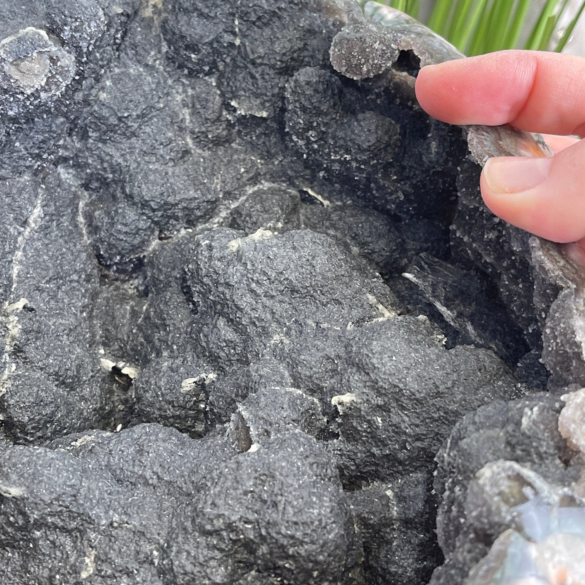 Extra Plus Quality Unique Uruguayan Amethyst Geode, 7.5” tall & 43.3 lbs #5520-0022 by Brazil Gems - Brazil GemsBrazil GemsExtra Plus Quality Unique Uruguayan Amethyst Geode, 7.5” tall & 43.3 lbs #5520-0022 by Brazil GemsClusters: Unique & Freeform5520-0022