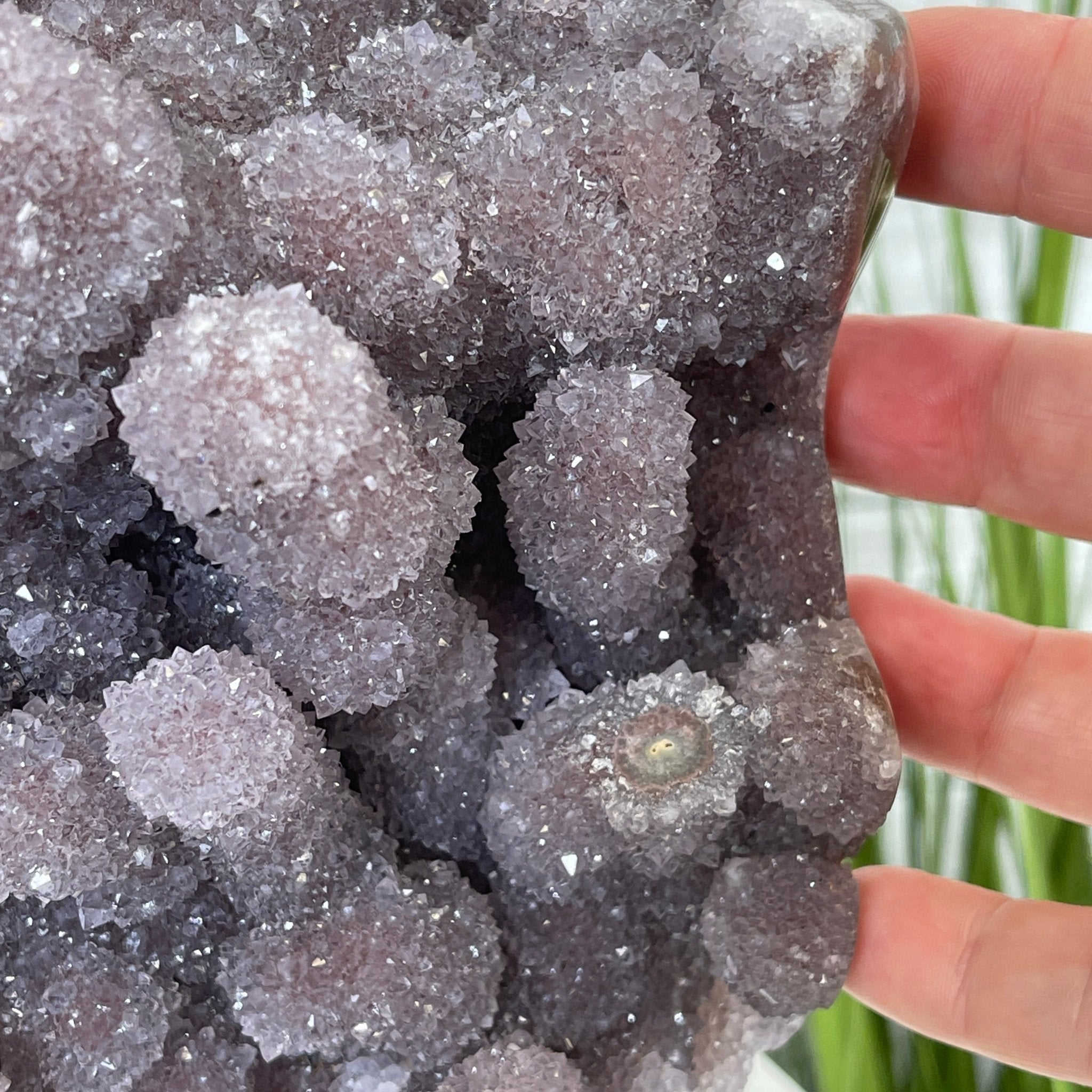Extra Plus Quality Unique Uruguayan Amethyst Geode, 9” tall & 14.4 lbs #5520-0018 by Brazil Gems - Brazil GemsBrazil GemsExtra Plus Quality Unique Uruguayan Amethyst Geode, 9” tall & 14.4 lbs #5520-0018 by Brazil GemsClusters: Unique & Freeform5520-0018