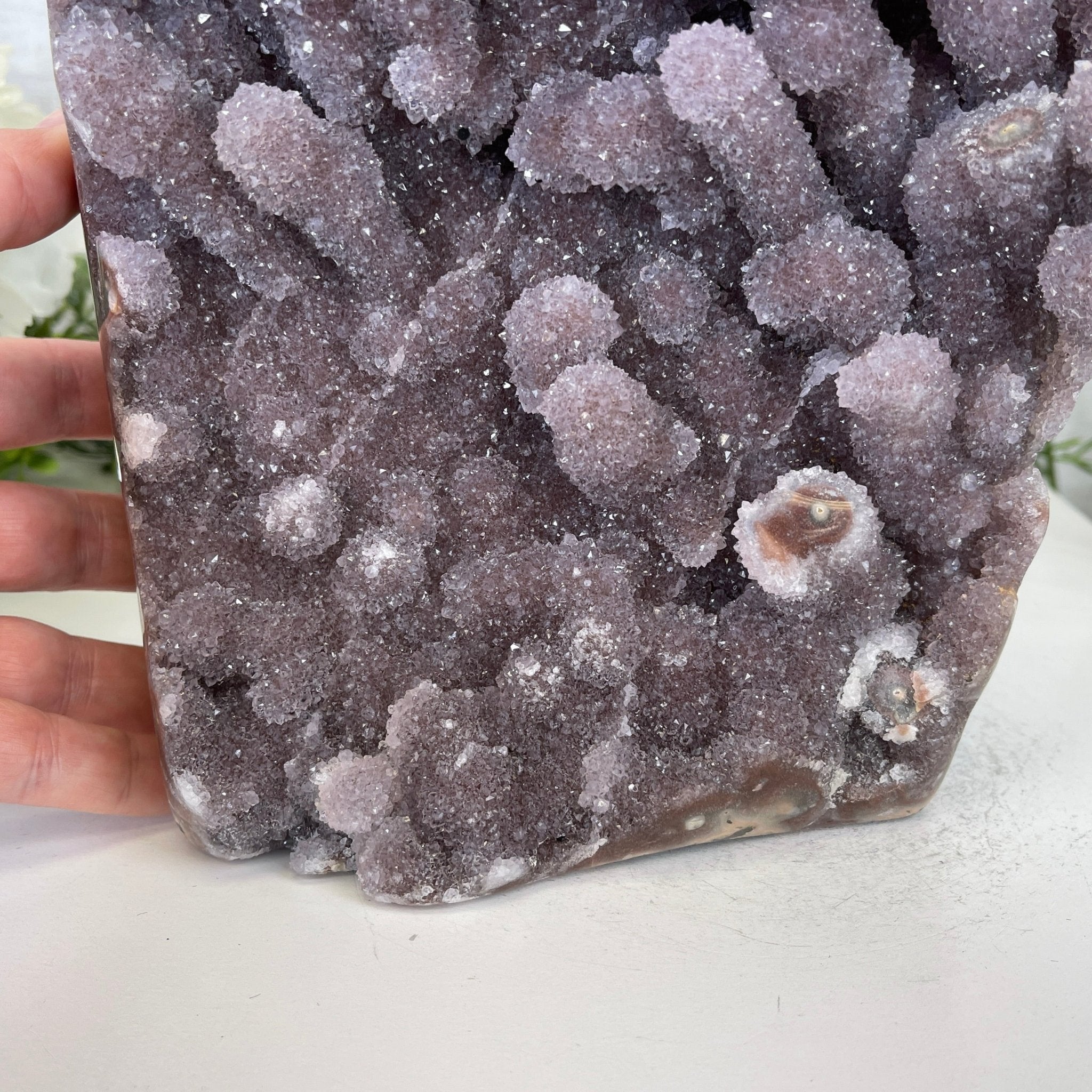 Extra Plus Quality Unique Uruguayan Amethyst Geode, 9” tall & 14.4 lbs #5520-0018 by Brazil Gems - Brazil GemsBrazil GemsExtra Plus Quality Unique Uruguayan Amethyst Geode, 9” tall & 14.4 lbs #5520-0018 by Brazil GemsClusters: Unique & Freeform5520-0018
