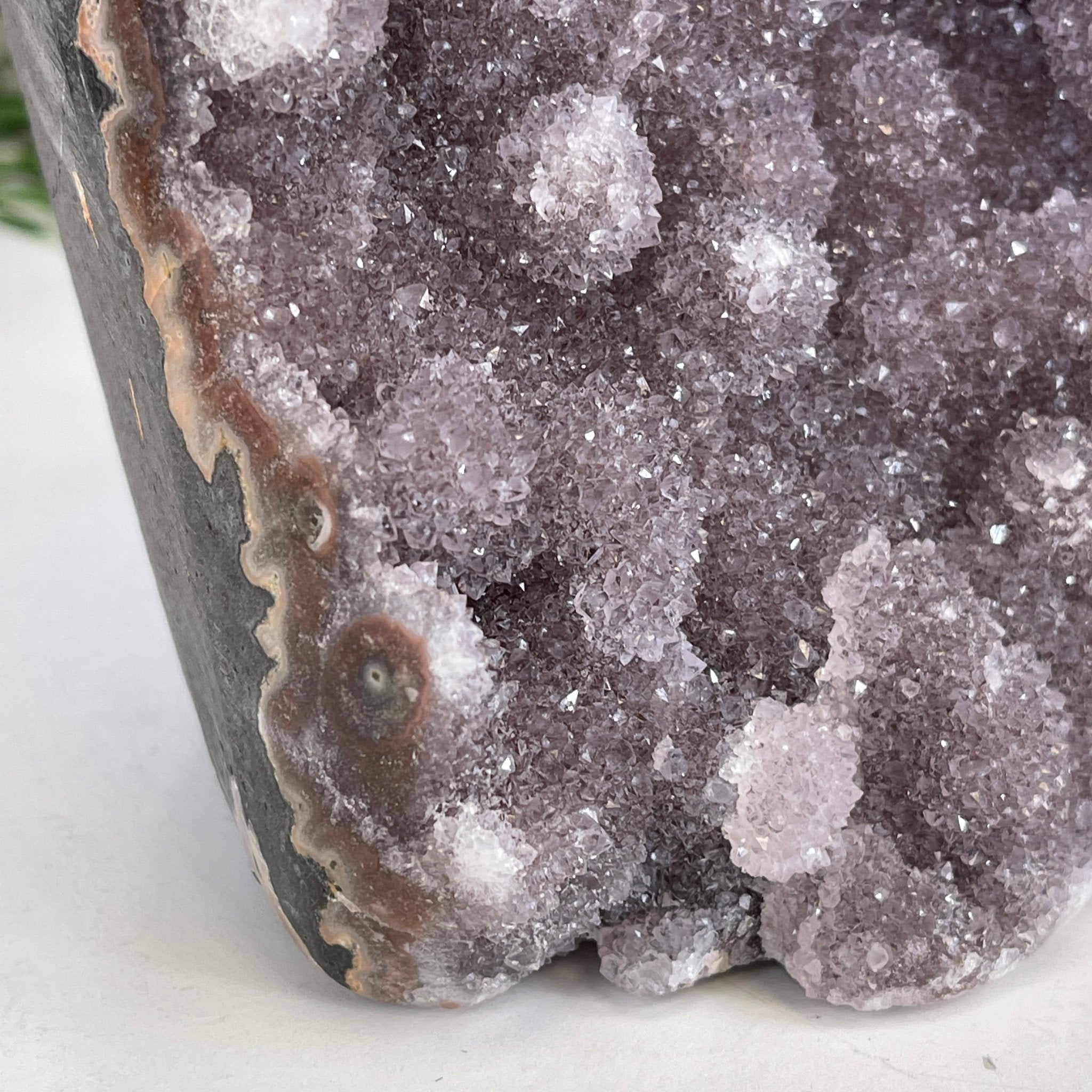 Extra Plus Quality Unique Uruguayan Amethyst Geode, 9” tall & 14.4 lbs #5520-0018 by Brazil Gems - Brazil GemsBrazil GemsExtra Plus Quality Unique Uruguayan Amethyst Geode, 9” tall & 14.4 lbs #5520-0018 by Brazil GemsClusters: Unique & Freeform5520-0018