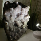 Extra Plus Quality Unique Uruguayan Amethyst Geode, 9” tall & 14.4 lbs #5520-0018 by Brazil Gems - Brazil GemsBrazil GemsExtra Plus Quality Unique Uruguayan Amethyst Geode, 9” tall & 14.4 lbs #5520-0018 by Brazil GemsClusters: Unique & Freeform5520-0018