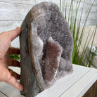Extra Plus Quality Unique Uruguayan Amethyst Geode, 9.75” tall & 19.4 lbs #5520-0020 by Brazil Gems - Brazil GemsBrazil GemsExtra Plus Quality Unique Uruguayan Amethyst Geode, 9.75” tall & 19.4 lbs #5520-0020 by Brazil GemsClusters: Unique & Freeform5520-0020