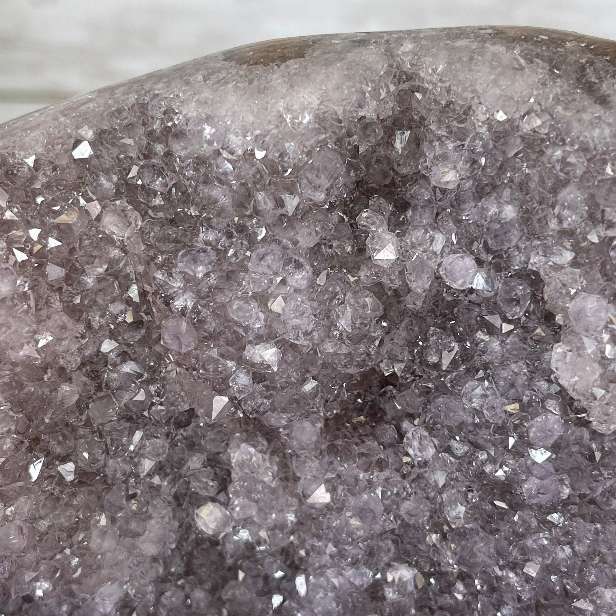 Extra Plus Quality Unique Uruguayan Amethyst Geode, 9.75” tall & 19.4 lbs #5520-0020 by Brazil Gems - Brazil GemsBrazil GemsExtra Plus Quality Unique Uruguayan Amethyst Geode, 9.75” tall & 19.4 lbs #5520-0020 by Brazil GemsClusters: Unique & Freeform5520-0020