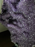 Extra Plus Uruguayan Amethyst Cluster on a Metal Base, 167.6 lbs & 41.1" Tall, #5491 - 0249 - Brazil GemsBrazil GemsExtra Plus Uruguayan Amethyst Cluster on a Metal Base, 167.6 lbs & 41.1" Tall, #5491 - 0249Clusters on Fixed Bases5491 - 0249
