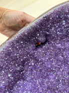 Extra Plus Uruguayan Amethyst Cluster on a Metal Base, 167.6 lbs & 41.1" Tall, #5491 - 0249 - Brazil GemsBrazil GemsExtra Plus Uruguayan Amethyst Cluster on a Metal Base, 167.6 lbs & 41.1" Tall, #5491 - 0249Clusters on Fixed Bases5491 - 0249