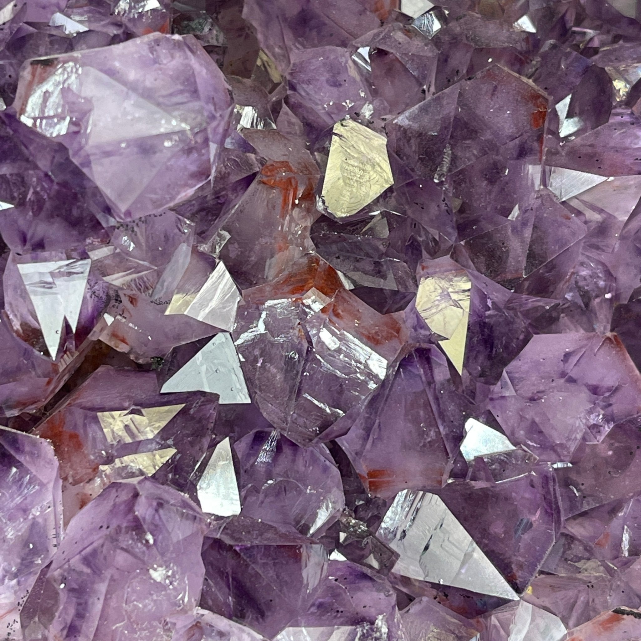 Extra Quality 2-Sided Brazilian Amethyst Cathedral, 28 lbs, 16.7" tall, #5605-0056 by Brazil Gems - Brazil GemsBrazil GemsExtra Quality 2-Sided Brazilian Amethyst Cathedral, 28 lbs, 16.7" tall, #5605-0056 by Brazil GemsOpen 2-Sided Cathedrals5605-0056