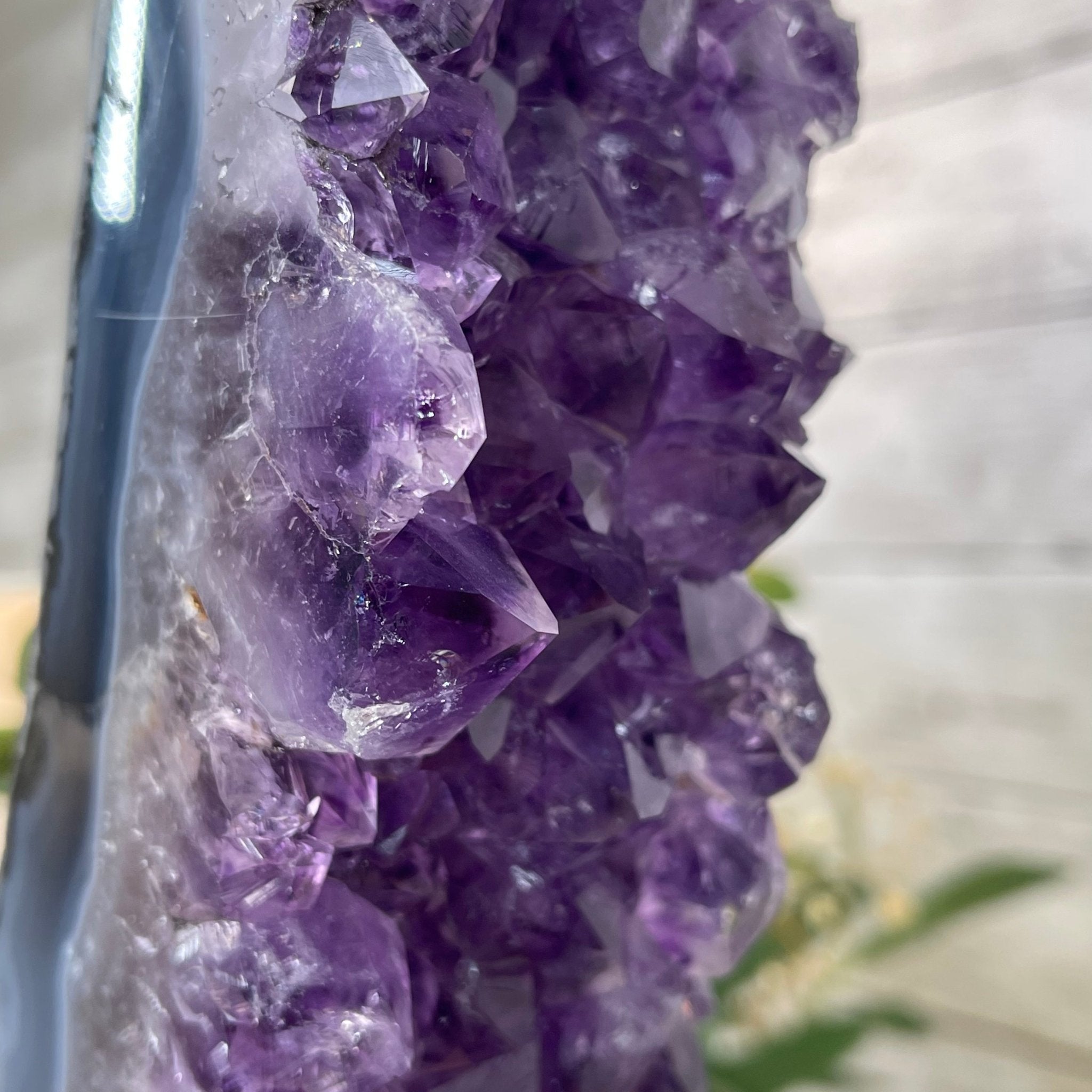 Extra Quality 2-Sided Brazilian Amethyst Cathedral, 32.2 lbs, 22.1" tall, #5605-0070 by Brazil Gems - Brazil GemsBrazil GemsExtra Quality 2-Sided Brazilian Amethyst Cathedral, 32.2 lbs, 22.1" tall, #5605-0070 by Brazil GemsOpen 2-Sided Cathedrals5605-0070