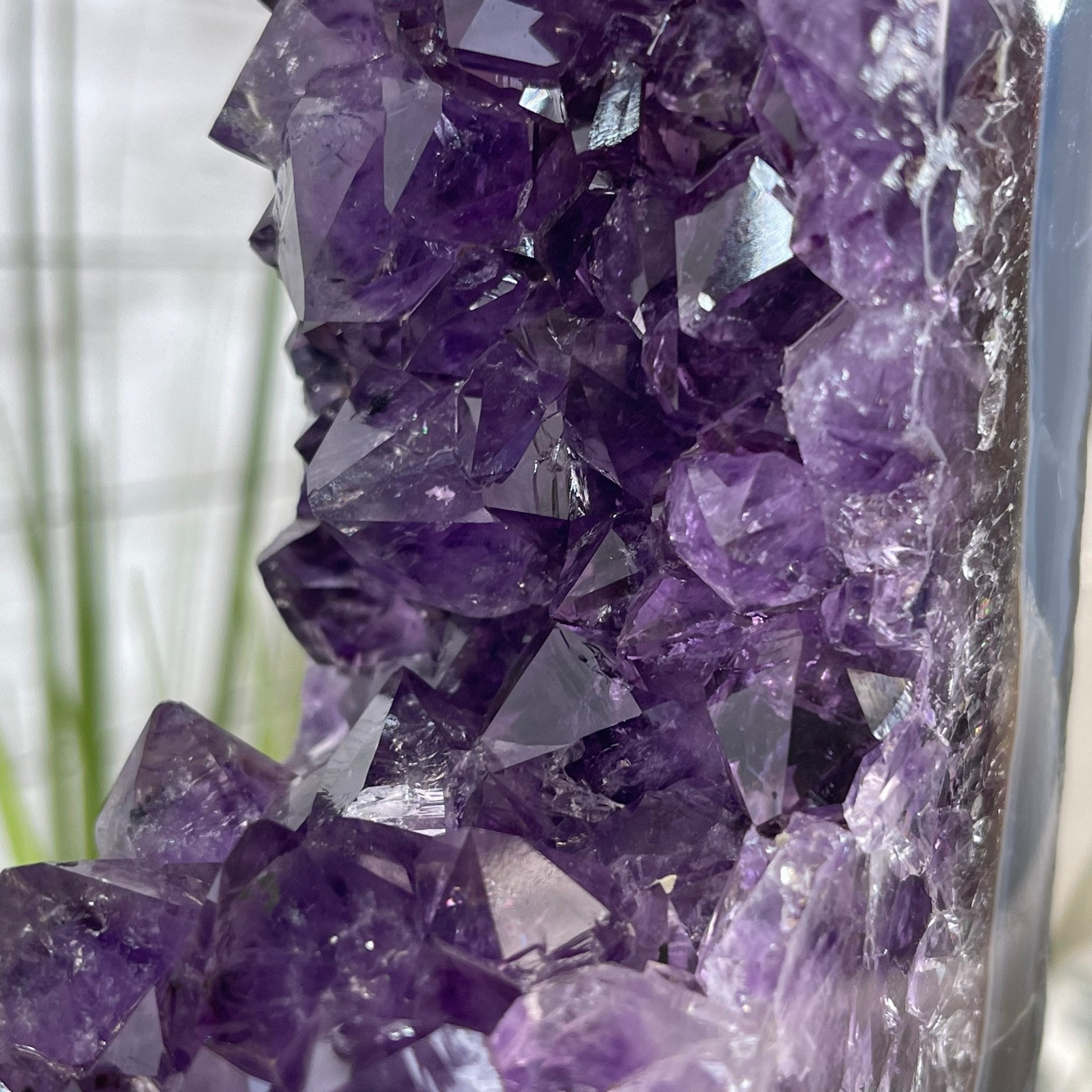 Extra Quality 2-Sided Brazilian Amethyst Cathedral, 32.2 lbs, 22.1" tall, #5605-0070 by Brazil Gems - Brazil GemsBrazil GemsExtra Quality 2-Sided Brazilian Amethyst Cathedral, 32.2 lbs, 22.1" tall, #5605-0070 by Brazil GemsOpen 2-Sided Cathedrals5605-0070