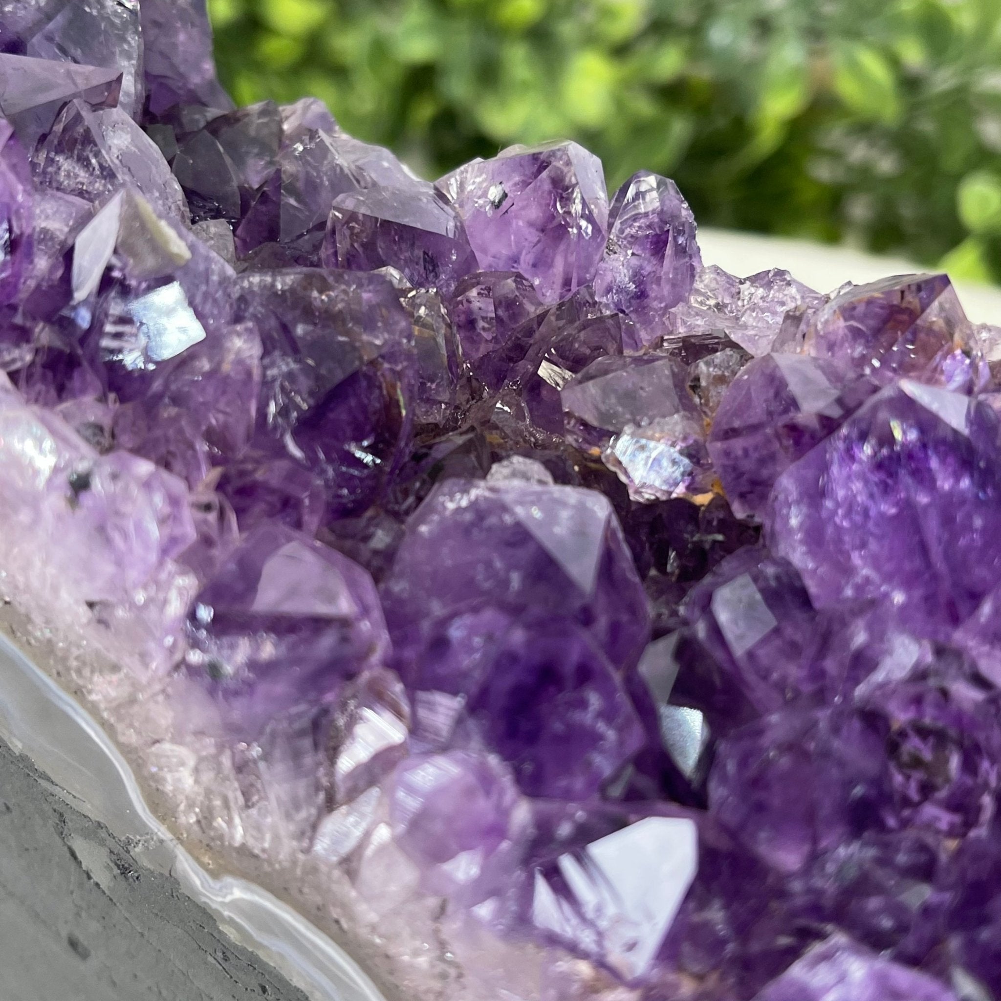 Extra Quality 2-Sided Brazilian Amethyst Cathedral, 32.2 lbs, 22.1" tall, #5605-0070 by Brazil Gems - Brazil GemsBrazil GemsExtra Quality 2-Sided Brazilian Amethyst Cathedral, 32.2 lbs, 22.1" tall, #5605-0070 by Brazil GemsOpen 2-Sided Cathedrals5605-0070