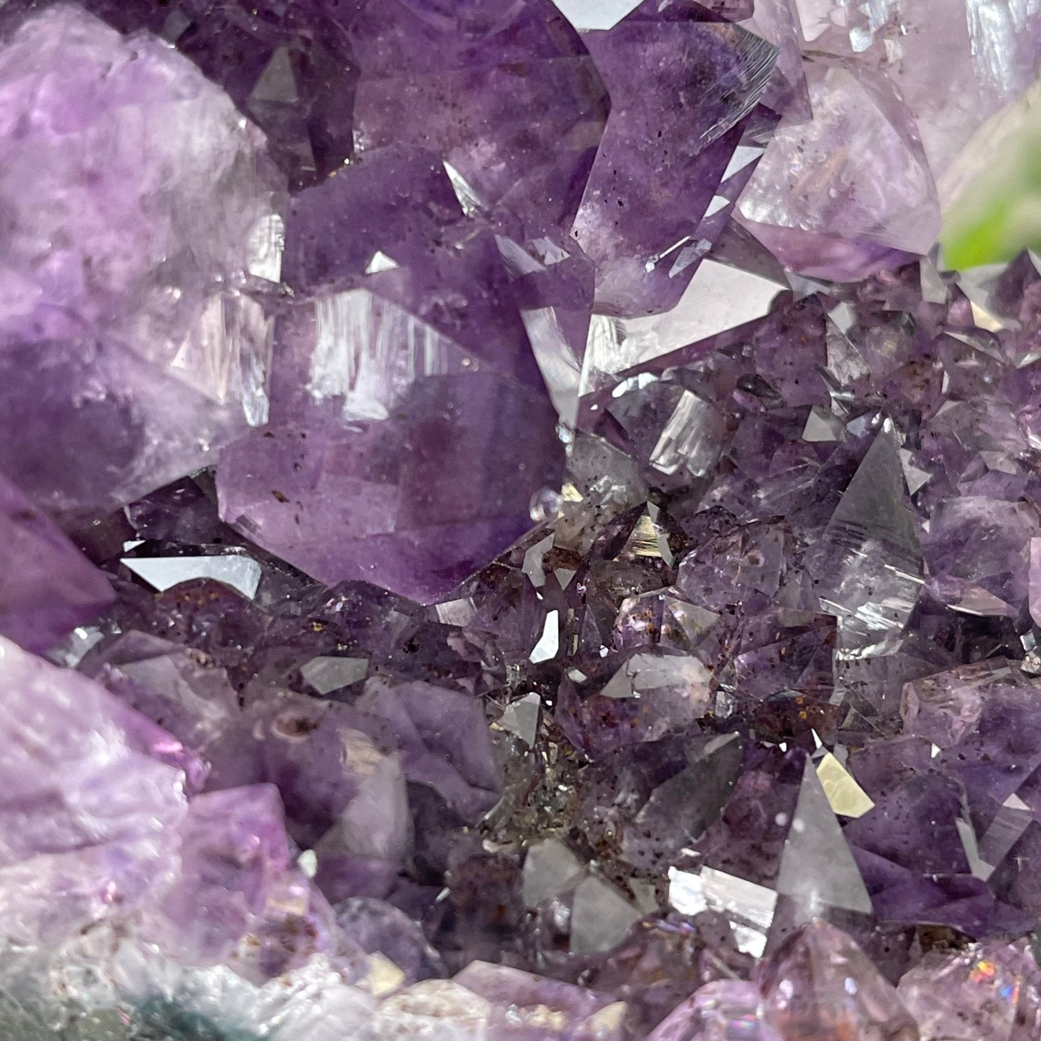 Extra Quality 2-Sided Brazilian Amethyst Cathedral, 33.3 lbs, 21.4" tall, #5605-0072 by Brazil Gems - Brazil GemsBrazil GemsExtra Quality 2-Sided Brazilian Amethyst Cathedral, 33.3 lbs, 21.4" tall, #5605-0072 by Brazil GemsOpen 2-Sided Cathedrals5605-0072