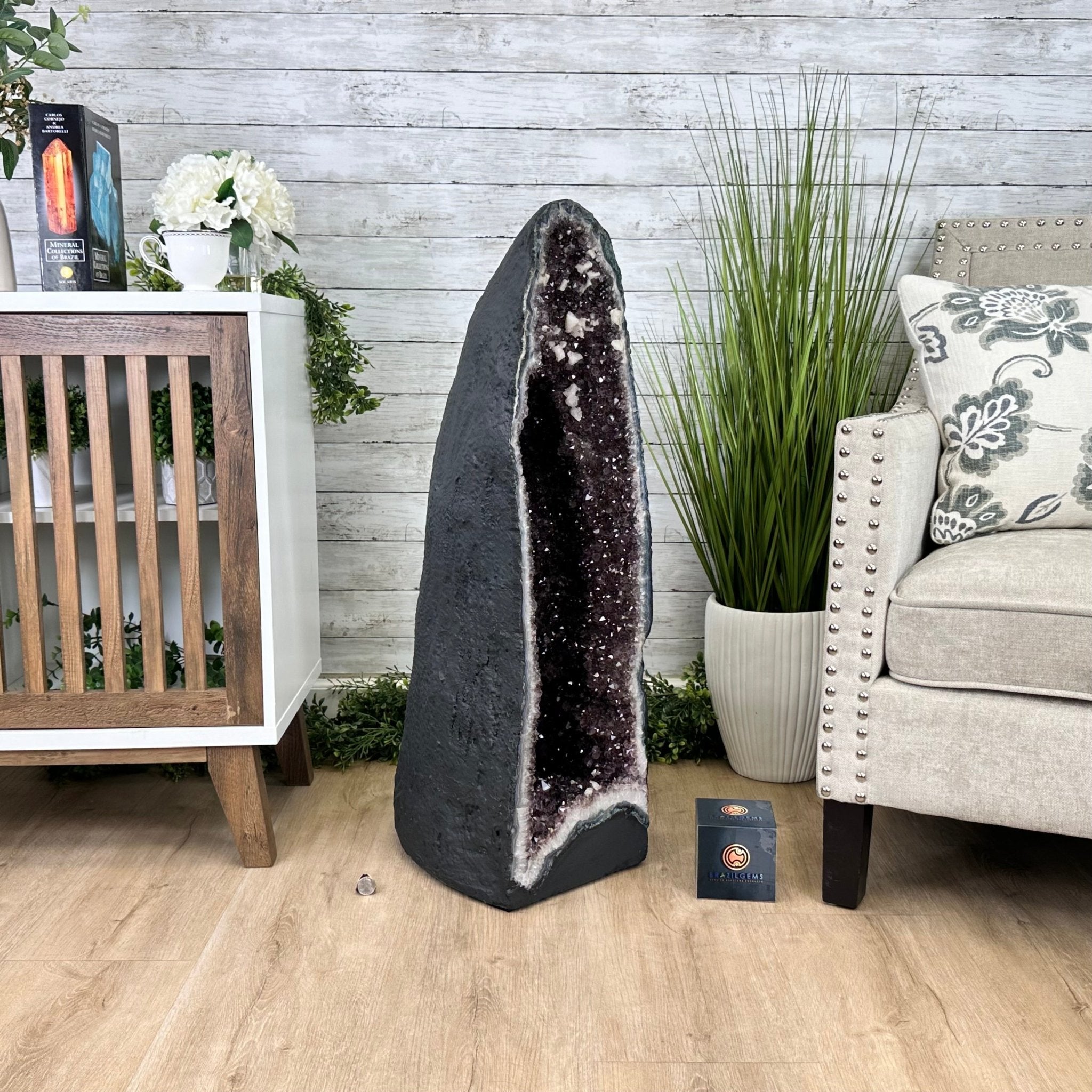 Extra Quality Amethyst Cathedral, 151 lbs & 35" Tall #5601-1272 - Brazil GemsBrazil GemsExtra Quality Amethyst Cathedral, 151 lbs & 35" Tall #5601-1272Cathedrals5601-1272