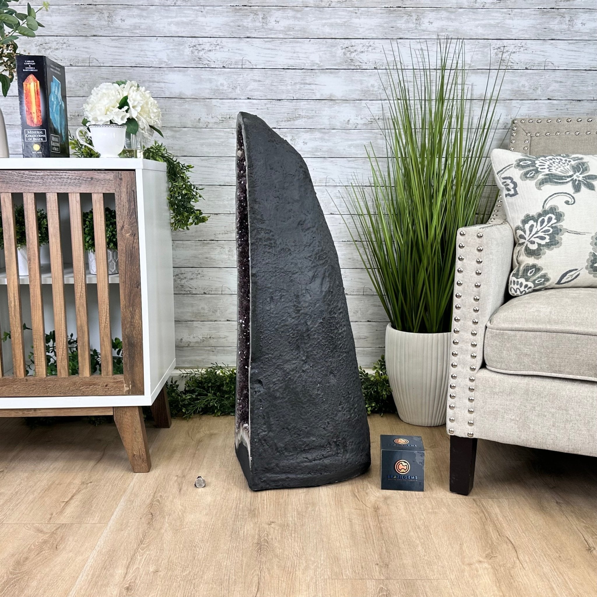 Extra Quality Amethyst Cathedral, 151 lbs & 35" Tall #5601-1272 - Brazil GemsBrazil GemsExtra Quality Amethyst Cathedral, 151 lbs & 35" Tall #5601-1272Cathedrals5601-1272