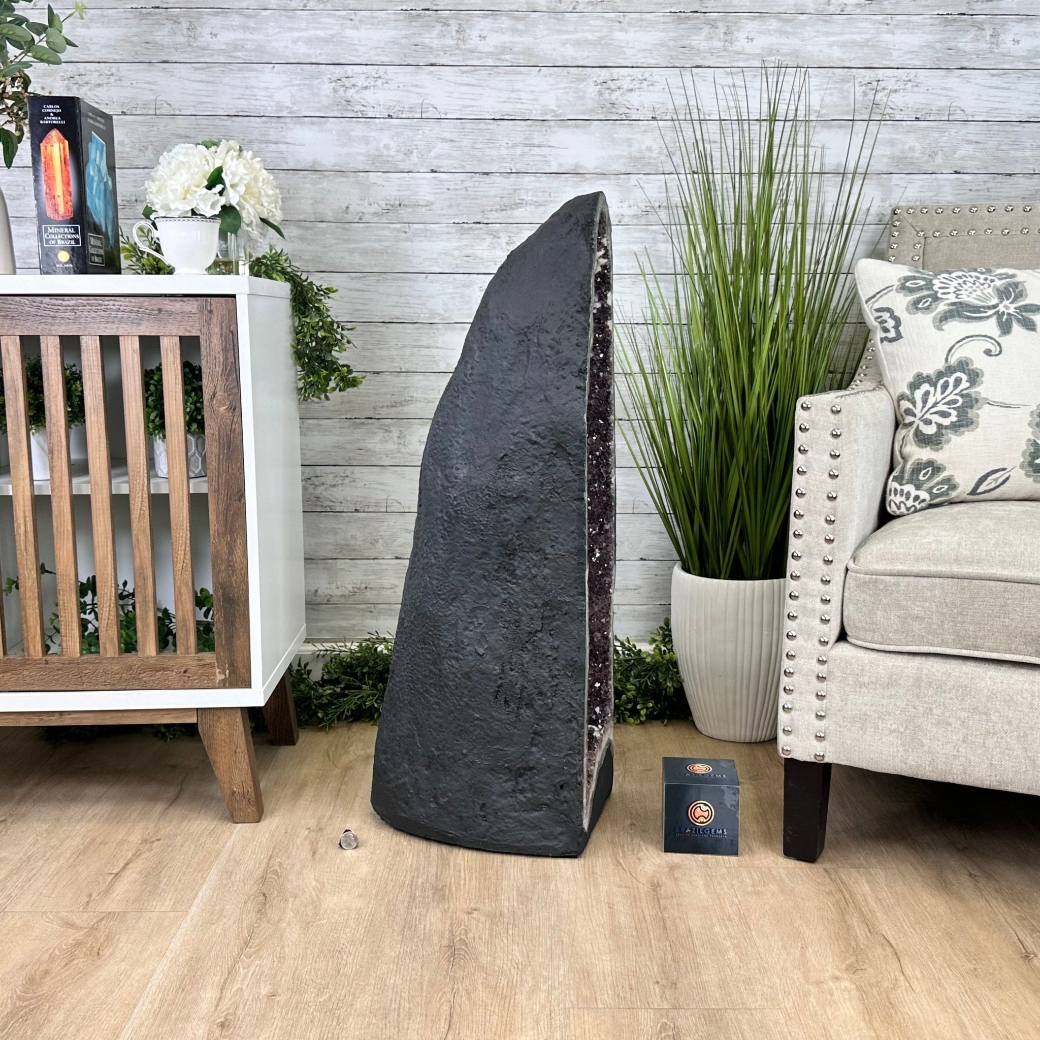 Extra Quality Amethyst Cathedral, 151 lbs & 35" Tall #5601-1272 - Brazil GemsBrazil GemsExtra Quality Amethyst Cathedral, 151 lbs & 35" Tall #5601-1272Cathedrals5601-1272