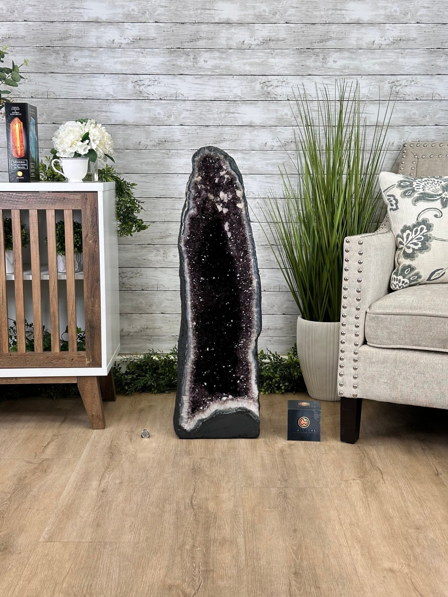 Extra Quality Amethyst Cathedral, 151 lbs & 35" Tall #5601-1272 - Brazil GemsBrazil GemsExtra Quality Amethyst Cathedral, 151 lbs & 35" Tall #5601-1272Cathedrals5601-1272