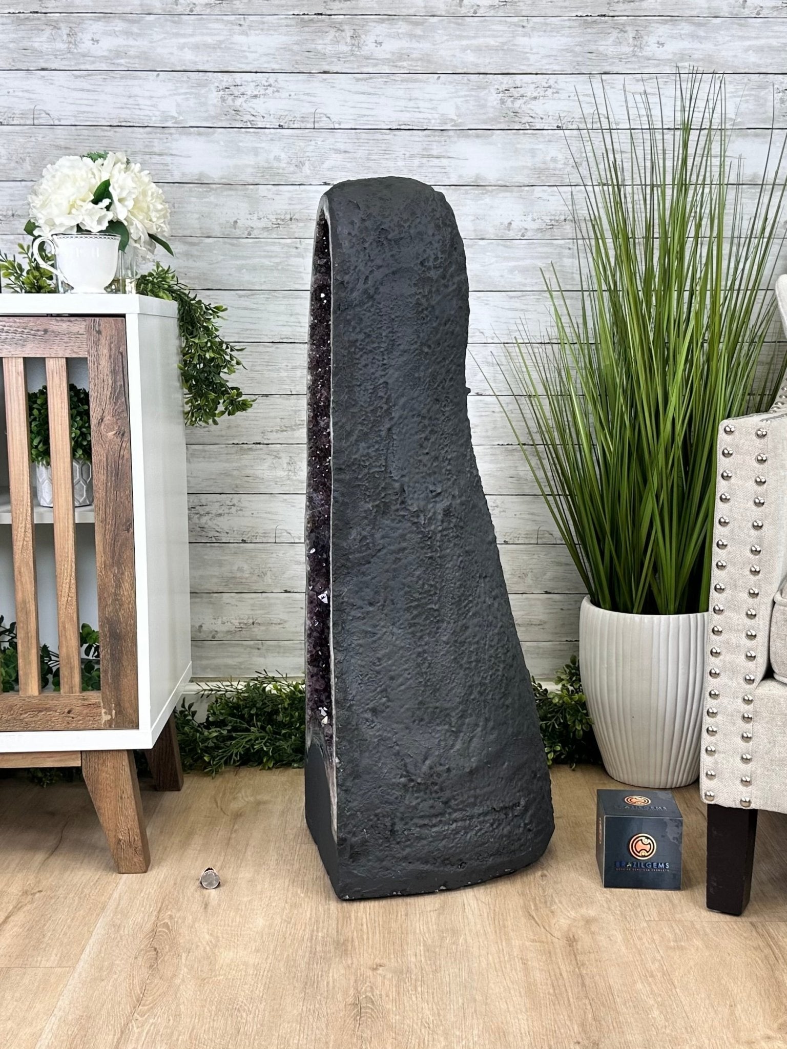 Extra Quality Amethyst Cathedral, 177 lbs & 37" Tall #5601-1274 - Brazil GemsBrazil GemsExtra Quality Amethyst Cathedral, 177 lbs & 37" Tall #5601-1274Cathedrals5601-1274