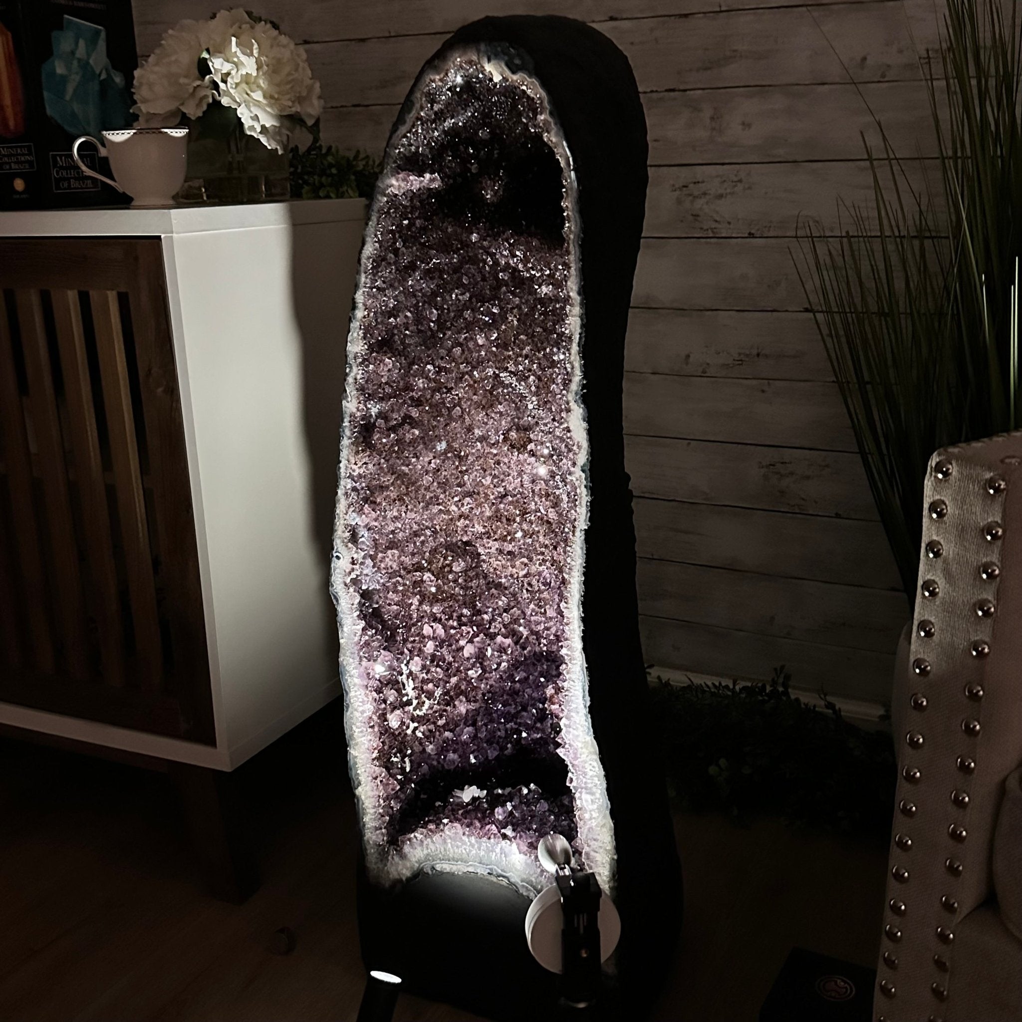 Extra Quality Amethyst Cathedral, 177 lbs & 37" Tall #5601-1274 - Brazil GemsBrazil GemsExtra Quality Amethyst Cathedral, 177 lbs & 37" Tall #5601-1274Cathedrals5601-1274