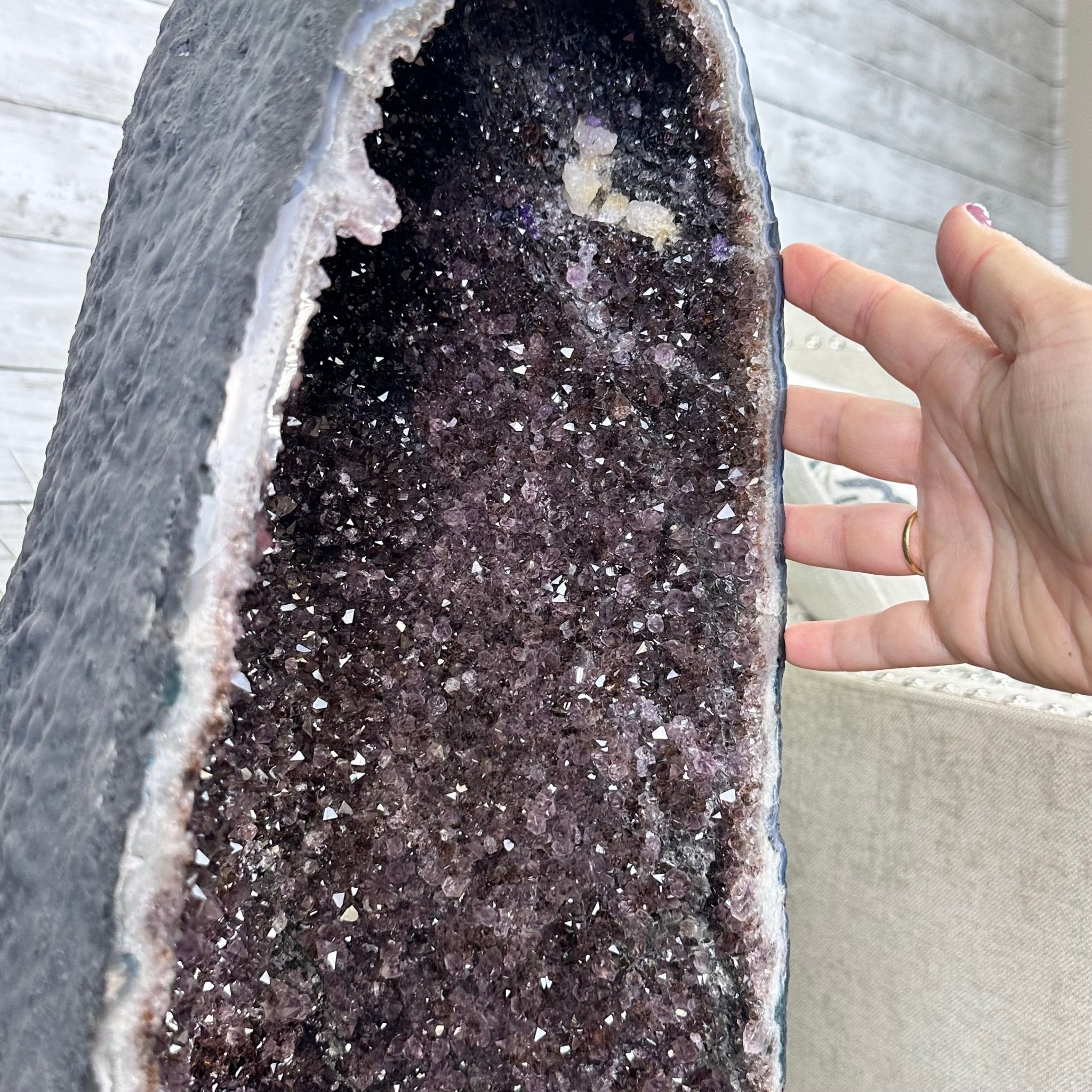 Extra Quality Amethyst Cathedral, 177 lbs & 37" Tall #5601-1274 - Brazil GemsBrazil GemsExtra Quality Amethyst Cathedral, 177 lbs & 37" Tall #5601-1274Cathedrals5601-1274