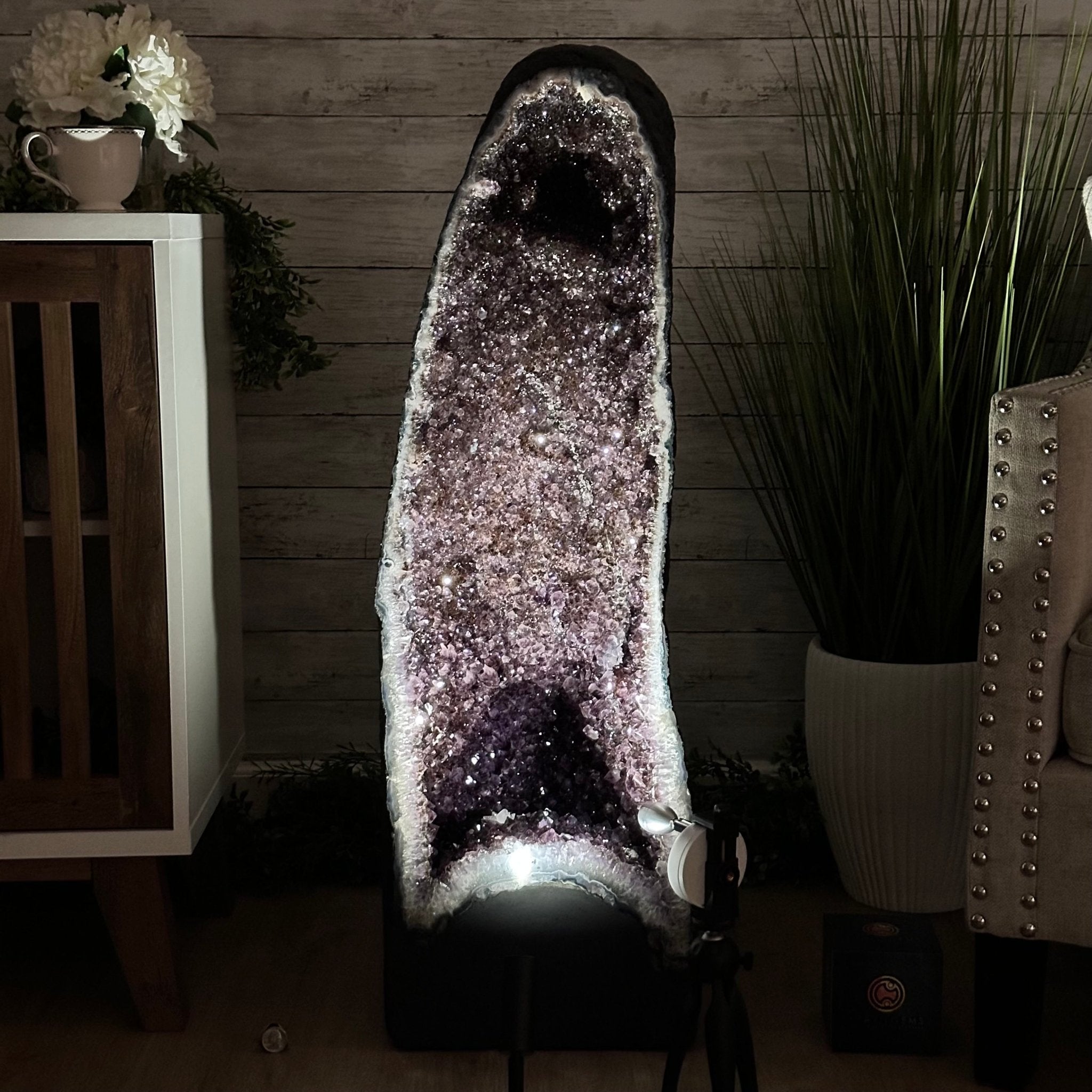 Extra Quality Amethyst Cathedral, 177 lbs & 37" Tall #5601-1274 - Brazil GemsBrazil GemsExtra Quality Amethyst Cathedral, 177 lbs & 37" Tall #5601-1274Cathedrals5601-1274