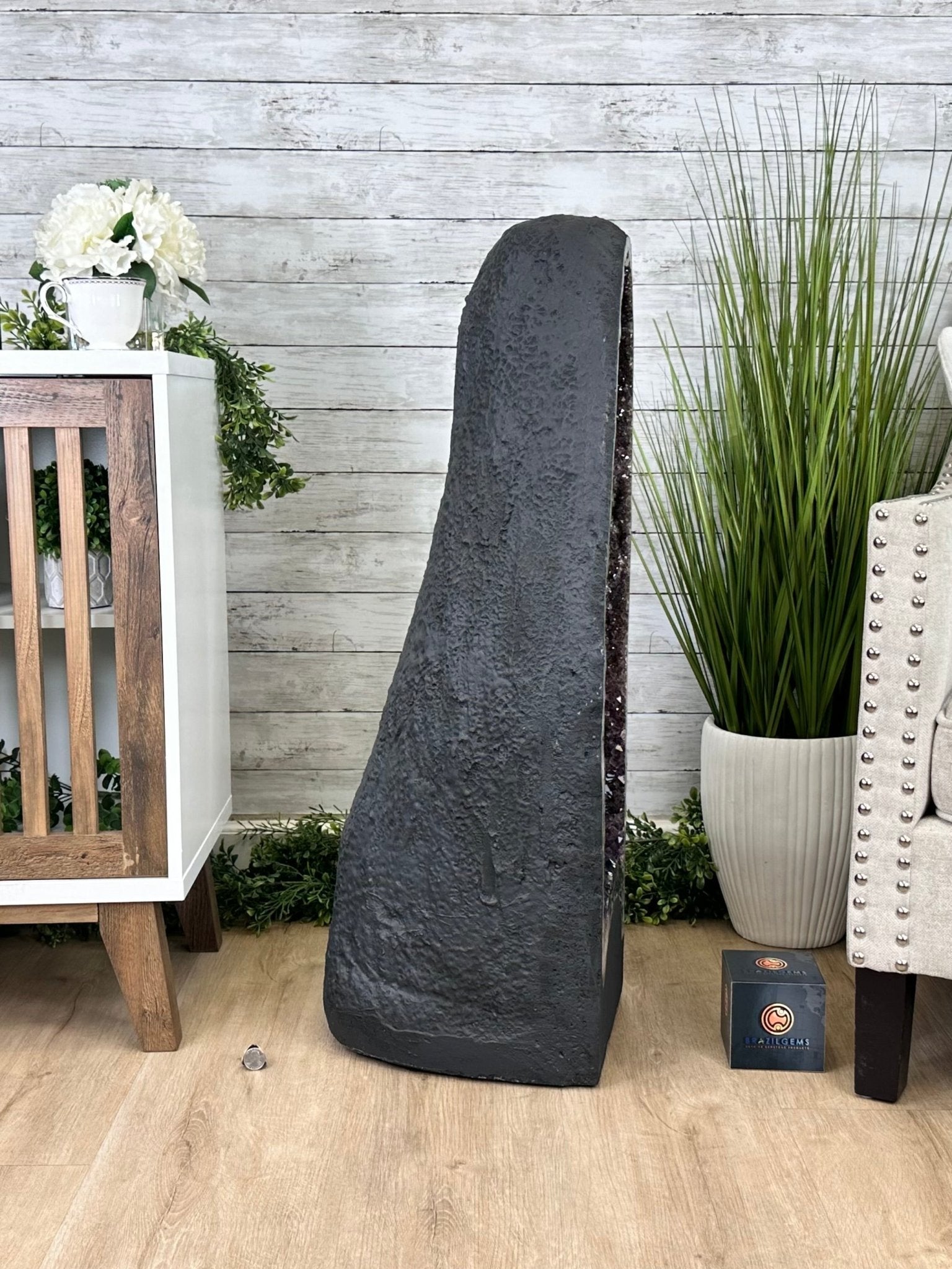 Extra Quality Amethyst Cathedral, 177 lbs & 37" Tall #5601-1274 - Brazil GemsBrazil GemsExtra Quality Amethyst Cathedral, 177 lbs & 37" Tall #5601-1274Cathedrals5601-1274