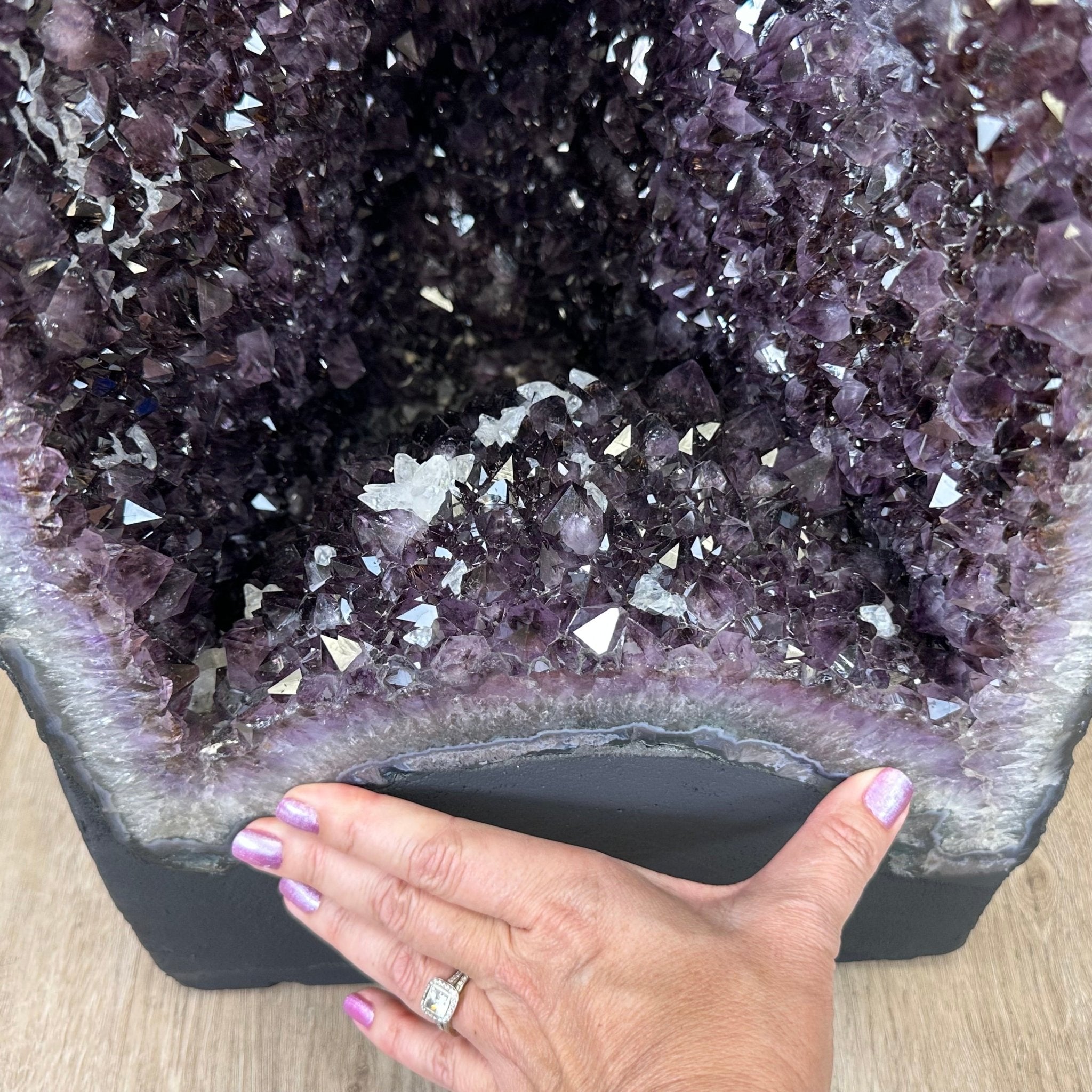 Extra Quality Amethyst Cathedral, 177 lbs & 37" Tall #5601-1274 - Brazil GemsBrazil GemsExtra Quality Amethyst Cathedral, 177 lbs & 37" Tall #5601-1274Cathedrals5601-1274