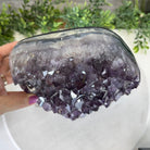 Extra Quality Amethyst Cluster, Cement Base, 10.4" Tall #5614-0112 - Brazil GemsBrazil GemsExtra Quality Amethyst Cluster, Cement Base, 10.4" Tall #5614-0112Clusters on Cement Bases5614-0112