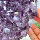 Extra Quality Amethyst Cluster, Cement Base, 10.4" Tall #5614-0112 - Brazil GemsBrazil GemsExtra Quality Amethyst Cluster, Cement Base, 10.4" Tall #5614-0112Clusters on Cement Bases5614-0112