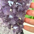 Extra Quality Amethyst Cluster, Cement Base, 11" Tall #5614-0115 - Brazil GemsBrazil GemsExtra Quality Amethyst Cluster, Cement Base, 11" Tall #5614-0115Clusters on Cement Bases5614-0115