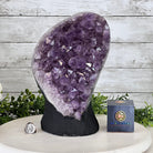 Extra Quality Amethyst Cluster, Cement Base, 11" Tall #5614-0115 - Brazil GemsBrazil GemsExtra Quality Amethyst Cluster, Cement Base, 11" Tall #5614-0115Clusters on Cement Bases5614-0115