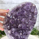 Extra Quality Amethyst Cluster, Cement Base, 11" Tall #5614-0115 - Brazil GemsBrazil GemsExtra Quality Amethyst Cluster, Cement Base, 11" Tall #5614-0115Clusters on Cement Bases5614-0115