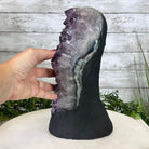 Extra Quality Amethyst Cluster, Cement Base, 11" Tall #5614-0115 - Brazil GemsBrazil GemsExtra Quality Amethyst Cluster, Cement Base, 11" Tall #5614-0115Clusters on Cement Bases5614-0115