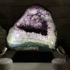 Extra Quality Amethyst Cluster on a Metal Base, 16 lbs & 10.25" Tall, Model #5491-0092 by Brazil Gems - Brazil GemsBrazil GemsExtra Quality Amethyst Cluster on a Metal Base, 16 lbs & 10.25" Tall, Model #5491-0092 by Brazil GemsClusters on Fixed Bases5491-0092