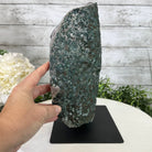 Extra Quality Amethyst Cluster on a Metal Base, 19.1 lbs & 11" Tall, Model #5491-0095 by Brazil Gems - Brazil GemsBrazil GemsExtra Quality Amethyst Cluster on a Metal Base, 19.1 lbs & 11" Tall, Model #5491-0095 by Brazil GemsClusters on Fixed Bases5491-0095