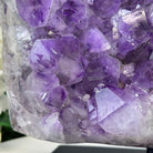 Extra Quality Amethyst Cluster on a Metal Base, 19.1 lbs & 11" Tall, Model #5491-0095 by Brazil Gems - Brazil GemsBrazil GemsExtra Quality Amethyst Cluster on a Metal Base, 19.1 lbs & 11" Tall, Model #5491-0095 by Brazil GemsClusters on Fixed Bases5491-0095