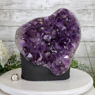 Extra Quality Amethyst Druse Cluster on Cement Base, 24 lbs and 10.5" Tall #5614-0026 - Brazil GemsBrazil GemsExtra Quality Amethyst Druse Cluster on Cement Base, 24 lbs and 10.5" Tall #5614-0026Clusters on Cement Bases5614-0026