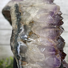 Extra Quality Amethyst Heart Geode, metal stand, 25.8 lbs & 12.8" Tall #5463-0186 by Brazil Gems - Brazil GemsBrazil GemsExtra Quality Amethyst Heart Geode, metal stand, 25.8 lbs & 12.8" Tall #5463-0186 by Brazil GemsHearts5463-0186