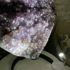 Extra Quality Amethyst Heart Geode, metal stand, 40.5 lbs & 14.75" Tall #5463-0188 by Brazil Gems - Brazil GemsBrazil GemsExtra Quality Amethyst Heart Geode, metal stand, 40.5 lbs & 14.75" Tall #5463-0188 by Brazil GemsHearts5463-0188