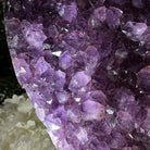 Extra Quality Amethyst Heart Geode, metal stand, 50 lbs & 19" Tall #5463-0190 by Brazil Gems - Brazil GemsBrazil GemsExtra Quality Amethyst Heart Geode, metal stand, 50 lbs & 19" Tall #5463-0190 by Brazil GemsHearts5463-0190