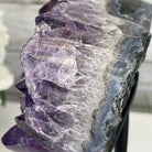 Extra Quality Amethyst Heart Geode, metal & wood stand, 10.5" Tall & 4.5 lbs #5463-0178 by Brazil Gems - Brazil GemsBrazil GemsExtra Quality Amethyst Heart Geode, metal & wood stand, 10.5" Tall & 4.5 lbs #5463-0178 by Brazil GemsHearts5463-0178