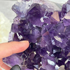 Extra Quality Amethyst Heart Geode, metal & wood stand, 10.5" Tall & 4.5 lbs #5463-0178 by Brazil Gems - Brazil GemsBrazil GemsExtra Quality Amethyst Heart Geode, metal & wood stand, 10.5" Tall & 4.5 lbs #5463-0178 by Brazil GemsHearts5463-0178