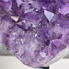 Extra Quality Amethyst Heart Geode, metal & wood stand, 11" Tall & 3.9 lbs #5463-0174 by Brazil Gems - Brazil GemsBrazil GemsExtra Quality Amethyst Heart Geode, metal & wood stand, 11" Tall & 3.9 lbs #5463-0174 by Brazil GemsHearts5463-0174