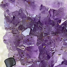 Extra Quality Amethyst Heart Geode, metal & wood stand, 11" Tall & 3.9 lbs #5463-0174 by Brazil Gems - Brazil GemsBrazil GemsExtra Quality Amethyst Heart Geode, metal & wood stand, 11" Tall & 3.9 lbs #5463-0174 by Brazil GemsHearts5463-0174