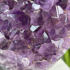 Extra Quality Amethyst Heart Geode, metal & wood stand, 12" Tall & 12.4 lbs #5463-0184 by Brazil Gems - Brazil GemsBrazil GemsExtra Quality Amethyst Heart Geode, metal & wood stand, 12" Tall & 12.4 lbs #5463-0184 by Brazil GemsHearts5463-0184
